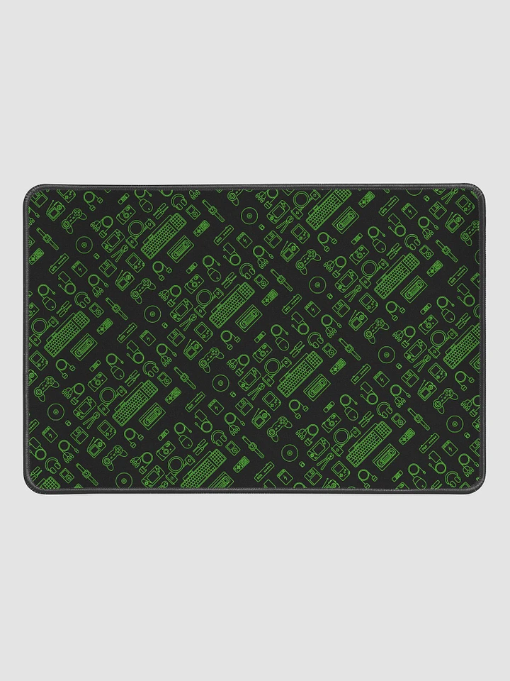 Neon Green Devices Desk Mat product image (1)