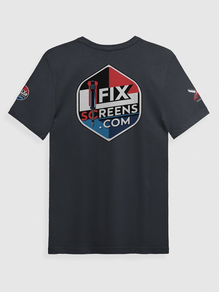 iFixScreens.com Circle Badge T-Shirt product image (10)