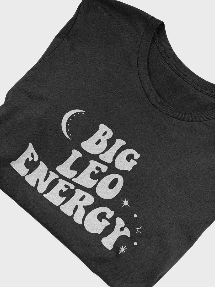 Big Leo Energy T-Shirt (White logo) product image (6)