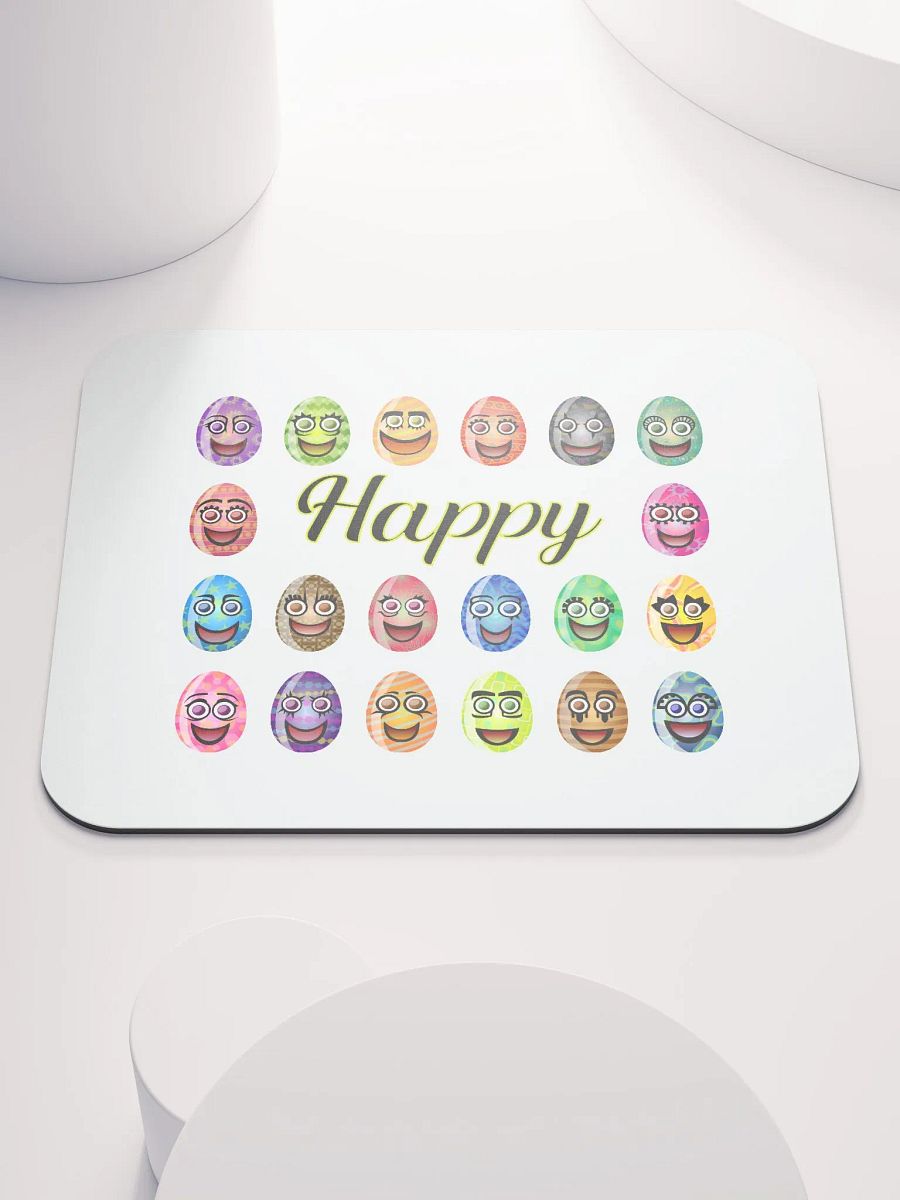 Happy Emoji Faces Mouse Pad product image (1)