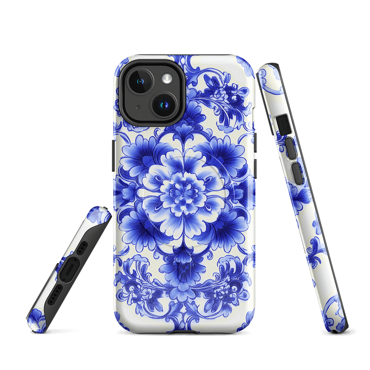 Blue and White Chinese Porcelain Pattern MagSafe® Tough Case for iPhone® product image (2)