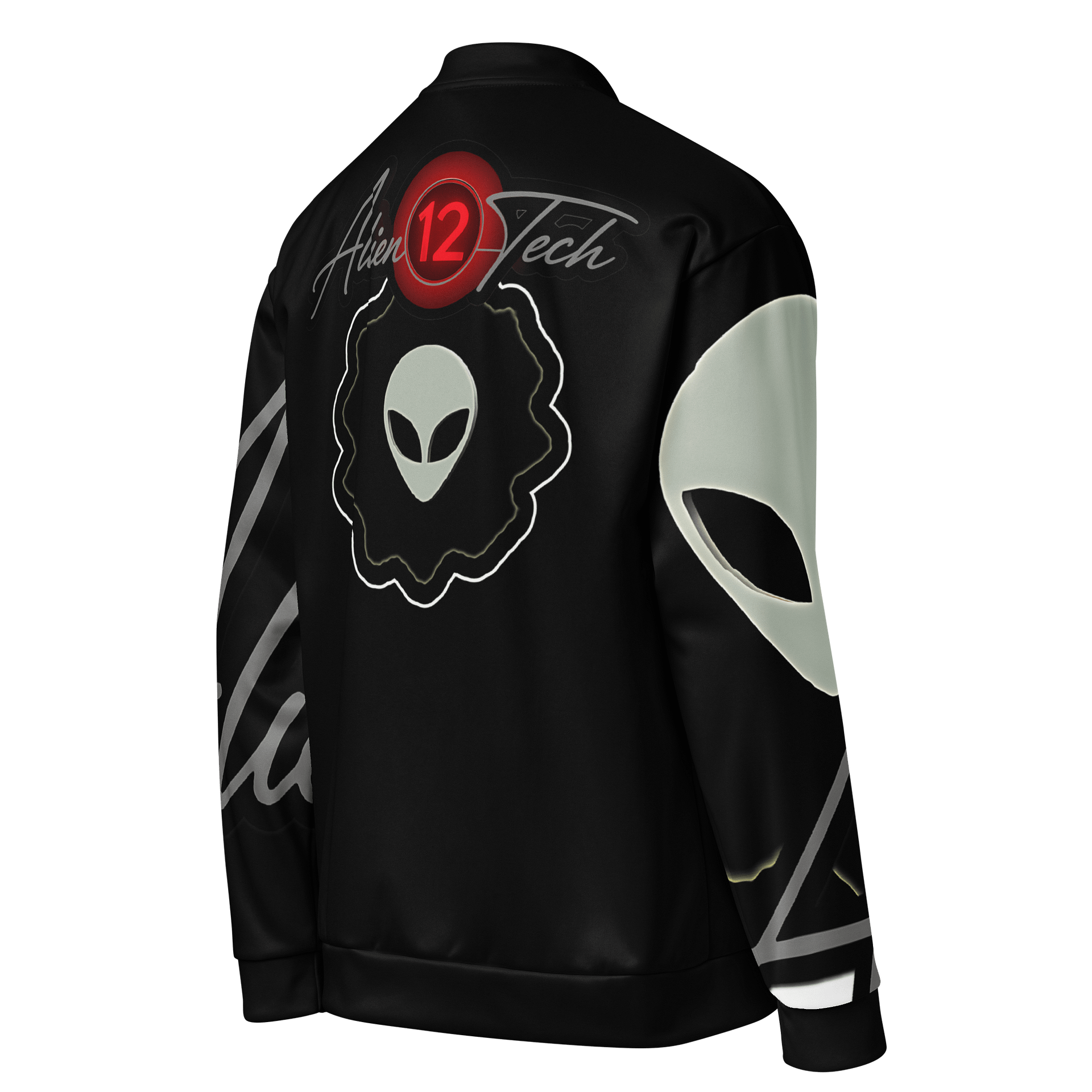 Alien 12 Tech | Intergalactic Authority Bomber | Streetwear product image (4)