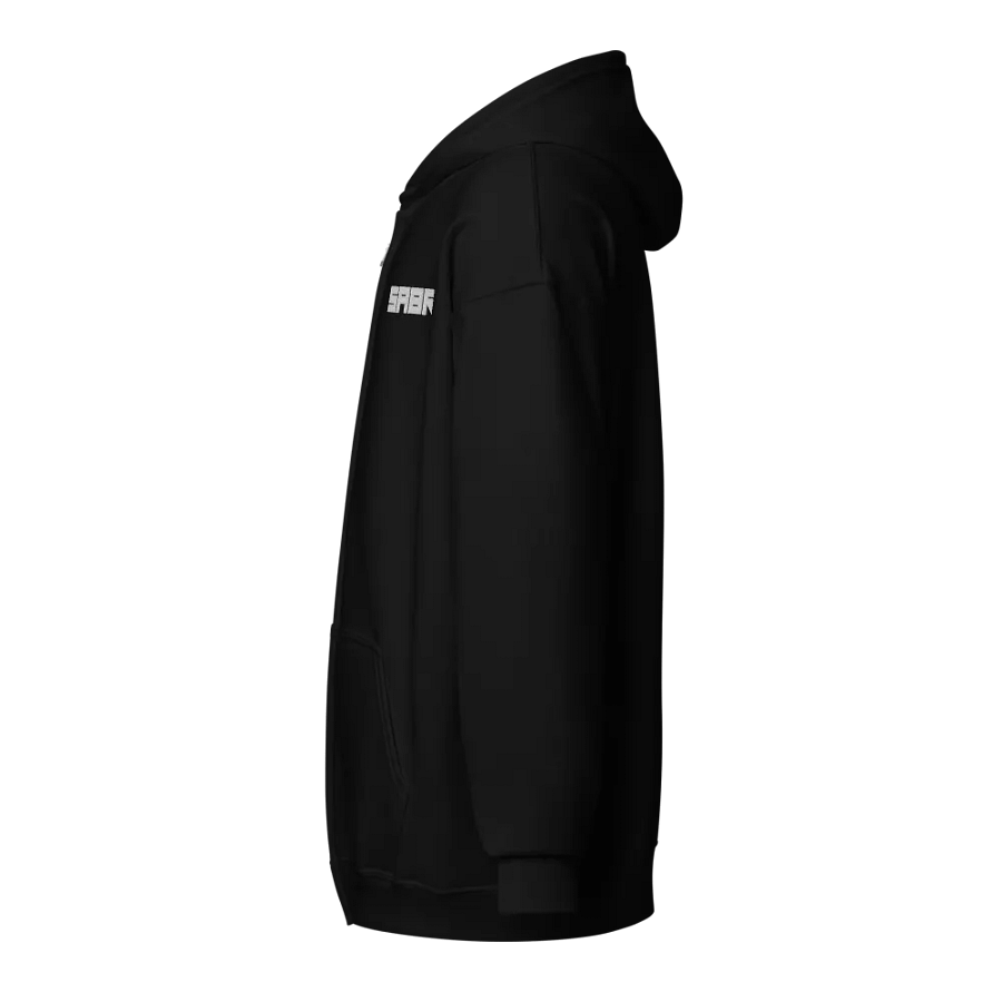 SABR White Logo Unisex Heavy Blend Zip Hoodie product image (3)