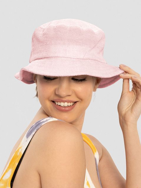 Photo showing Capstone Terry Cloth Bucket Hat
