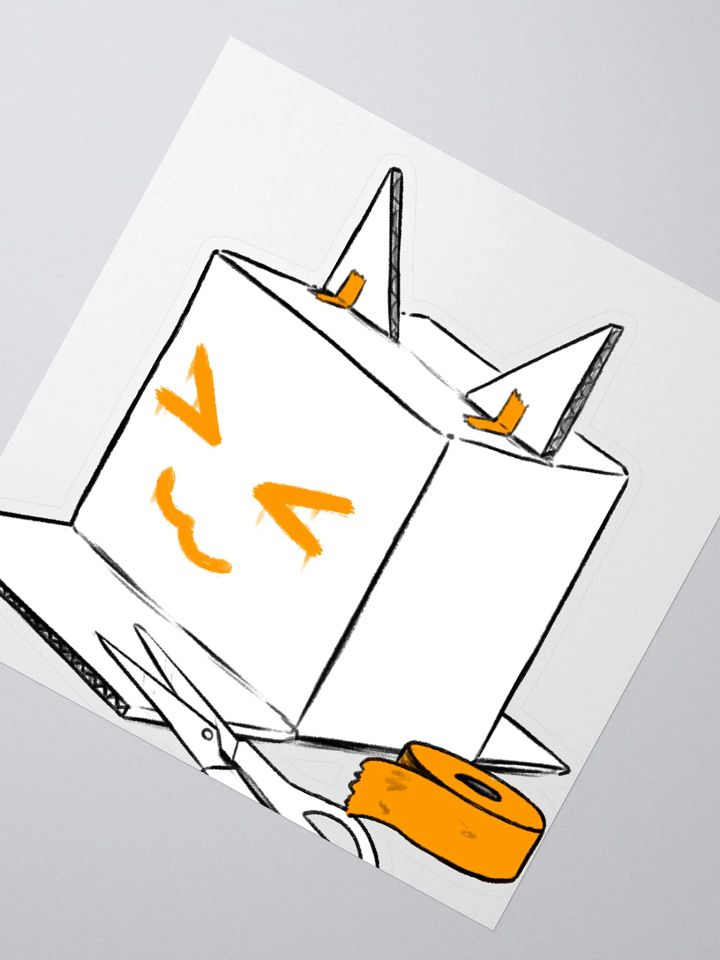 Fox Box Sticker product image (2)