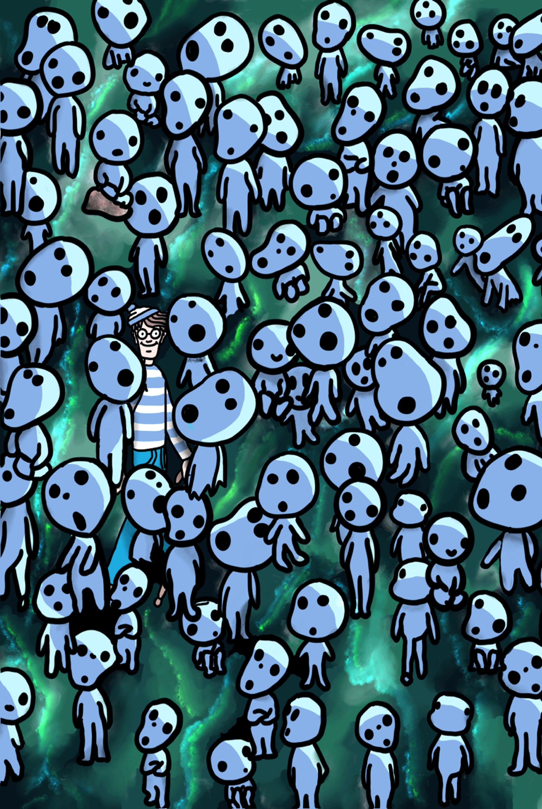 Where's Kodama? (Print) product image (1)