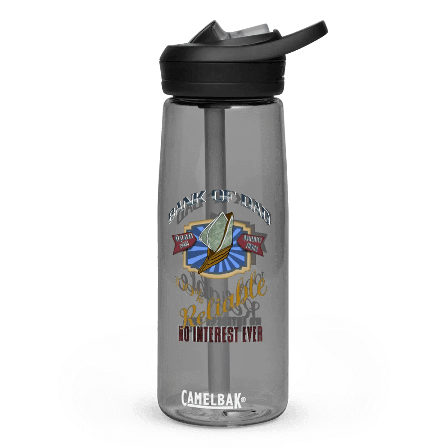 Bank of Dad Water Bottle product image (1)
