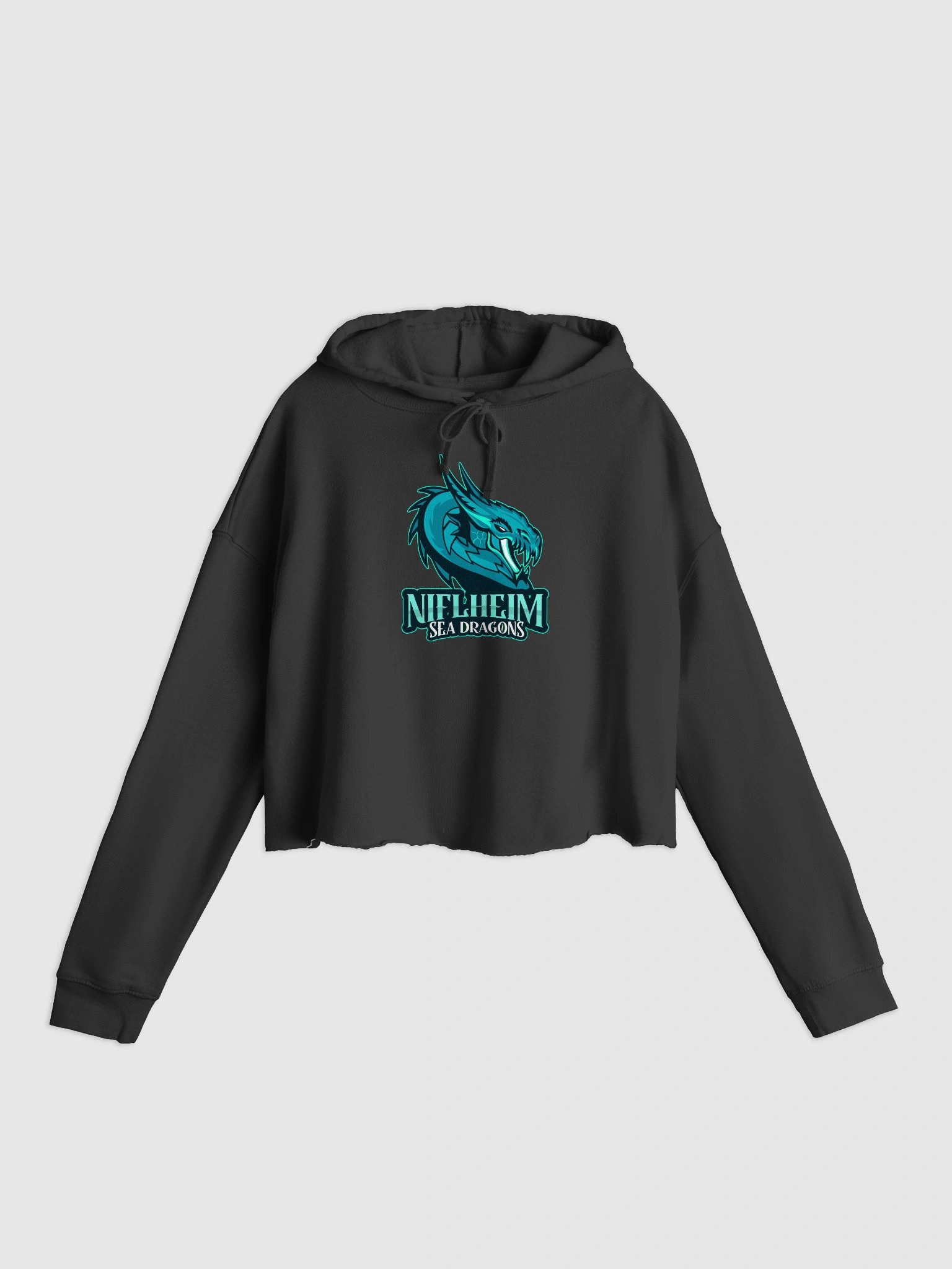 NIFLHEIM SEA DRAGONS CROP HOODIE product image (1)
