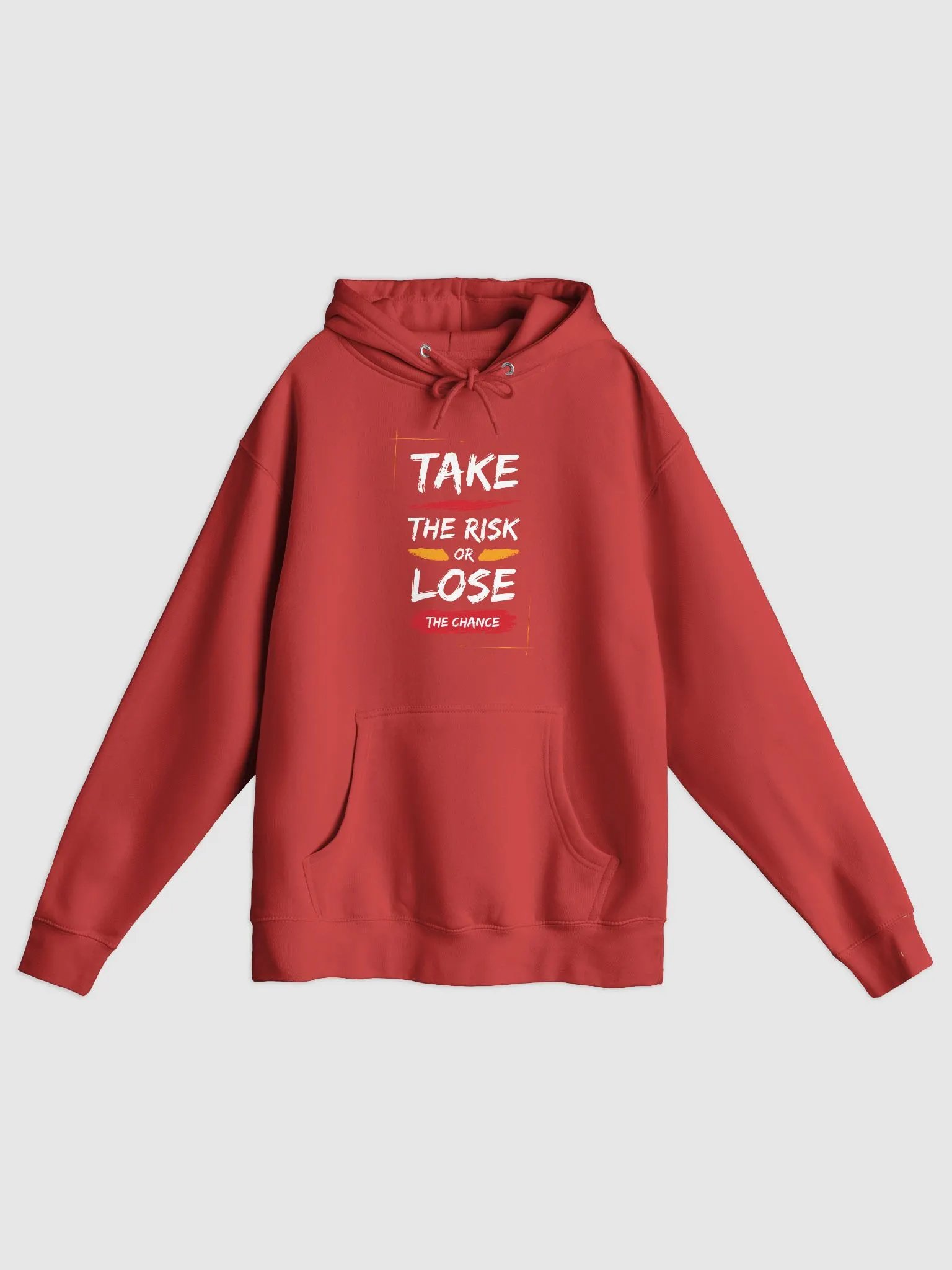 Take a risk or lose the chance Unisex Premium Hoodie product image (3)