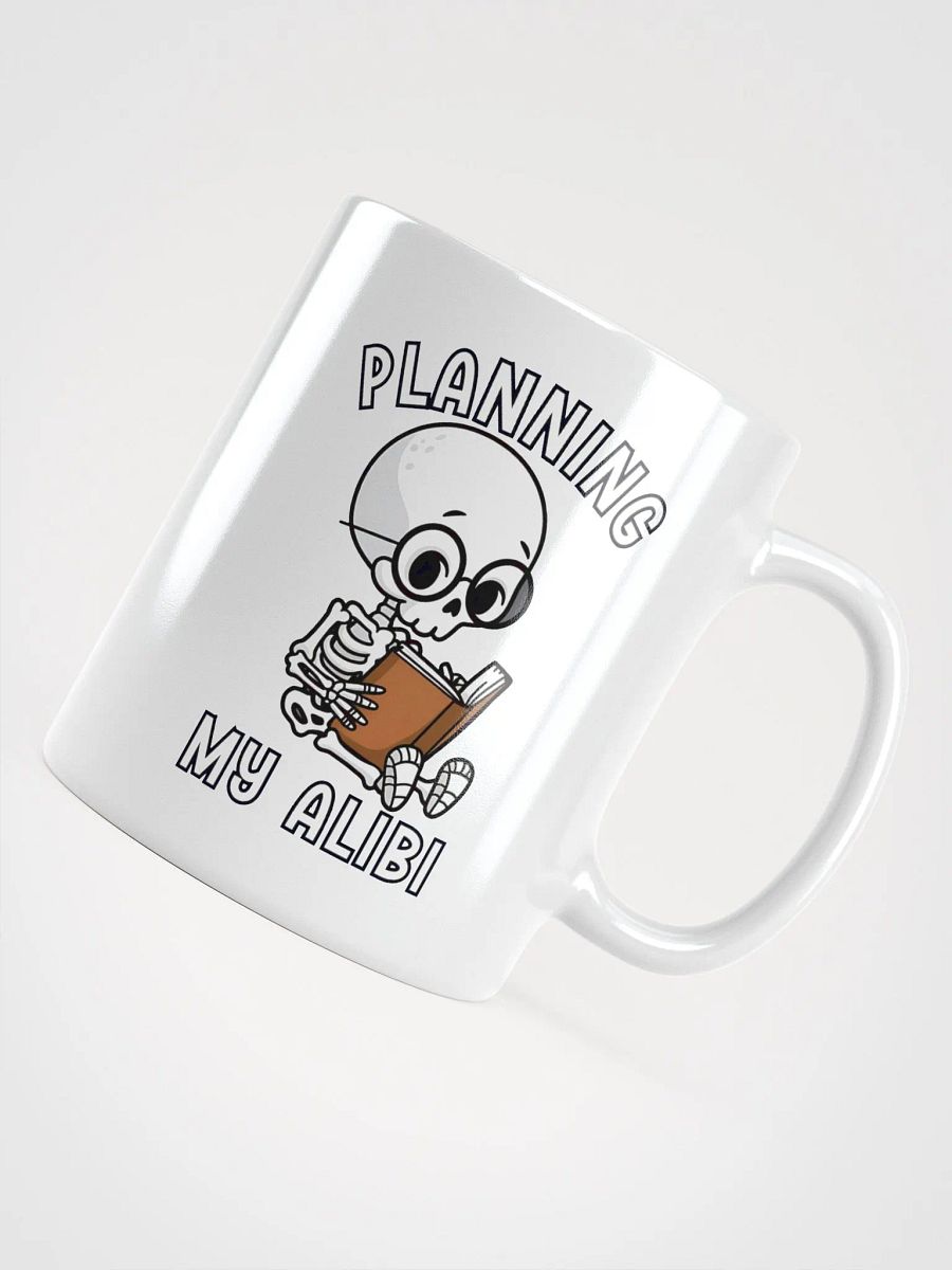 Cute Skeleton Planning An Alibi Coffee Mug product image (5)