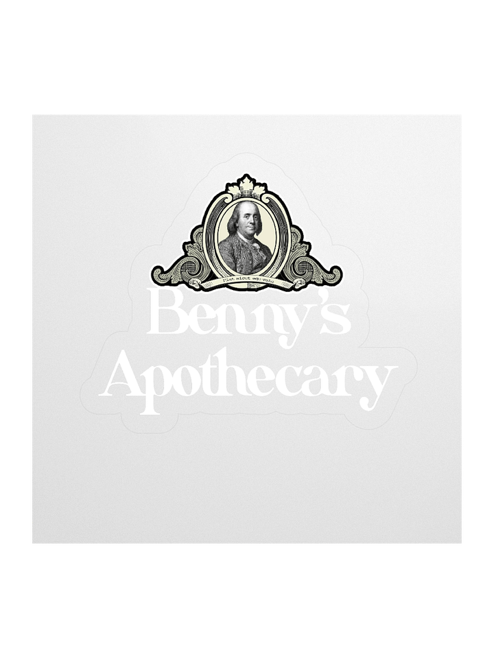 Benny's Apothecary Kiss Cut Sticker product image (1)