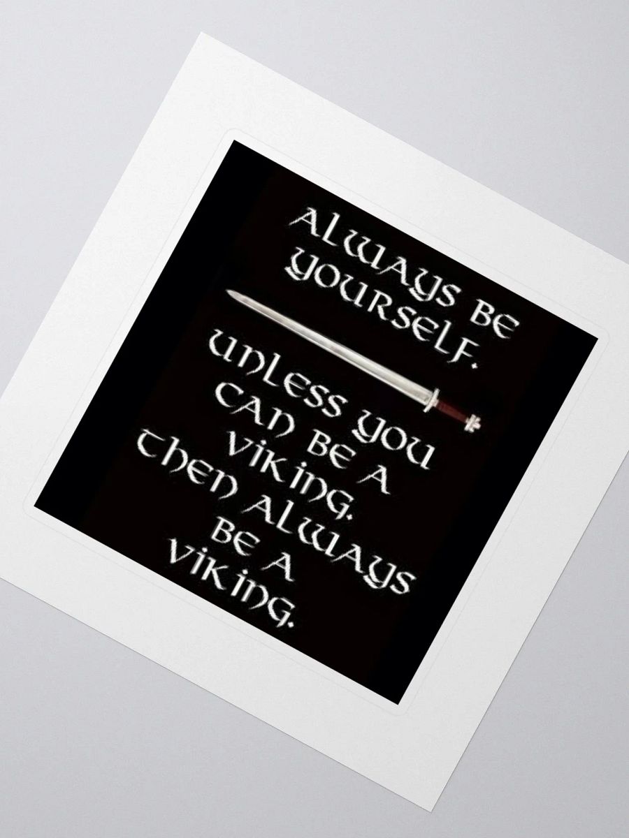 Always be yourself stickers product image (2)