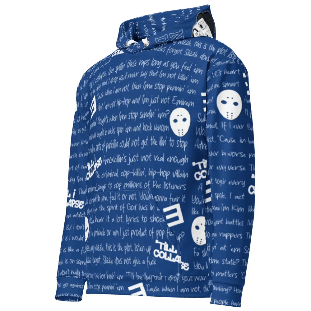 'Till I Collapse - Eminem - BLUE - Unisex Hoodie product image (1)