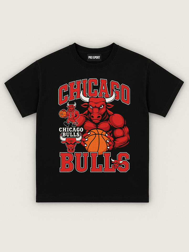 CHICAGO BULLS HEAVYWEIGHT T-SHIRT product image (1)
