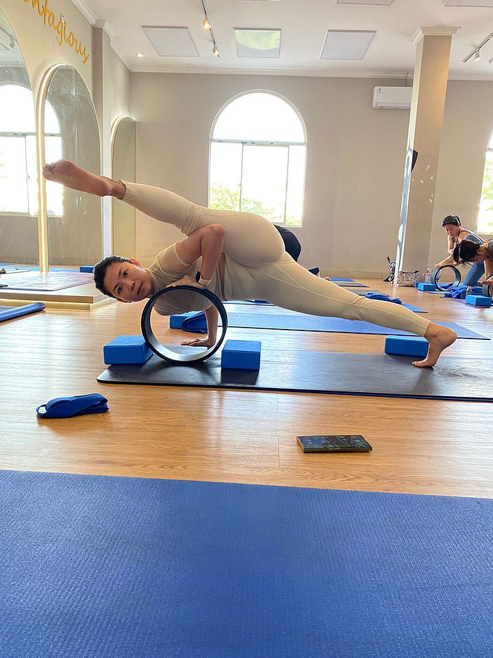 Invigorating Morning Wheel Yoga Routine 1 Hour| For Stress Relief and Relaxation | Part-2| Level -★★ product image (2)