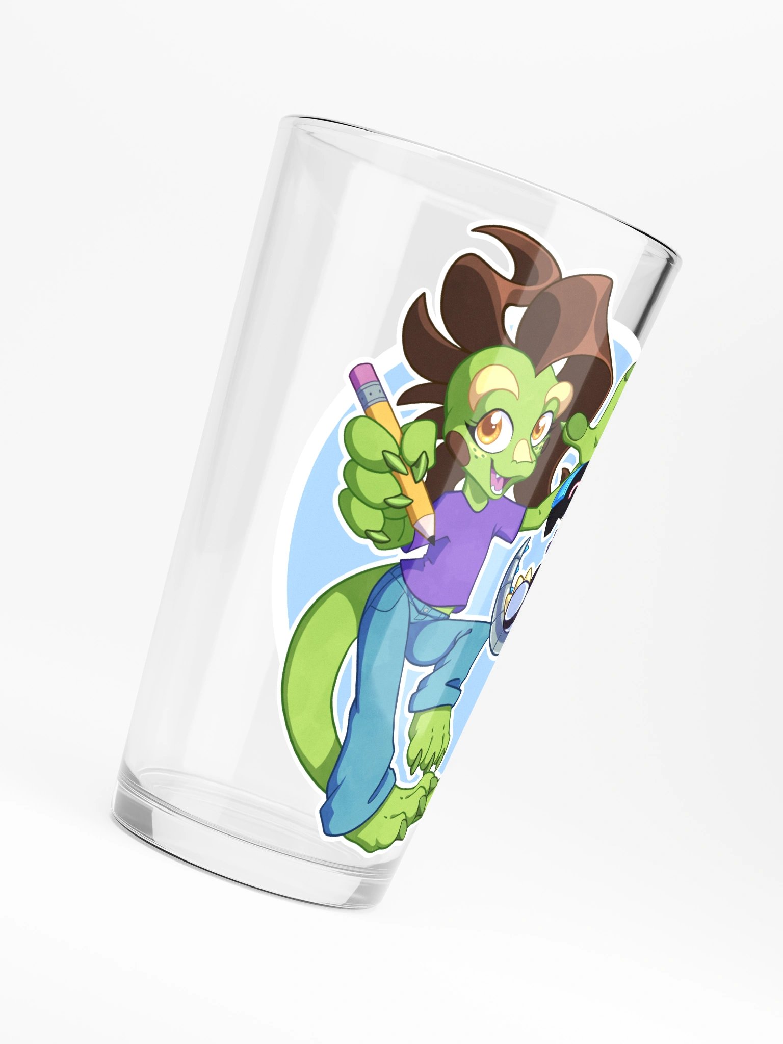 Lizzy and Rex : Pint Glass product image (6)