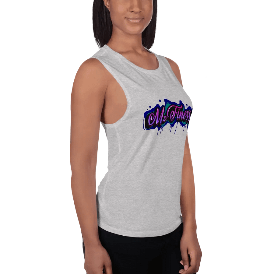 Neon Glow MzFiness Logo Tank product image (5)