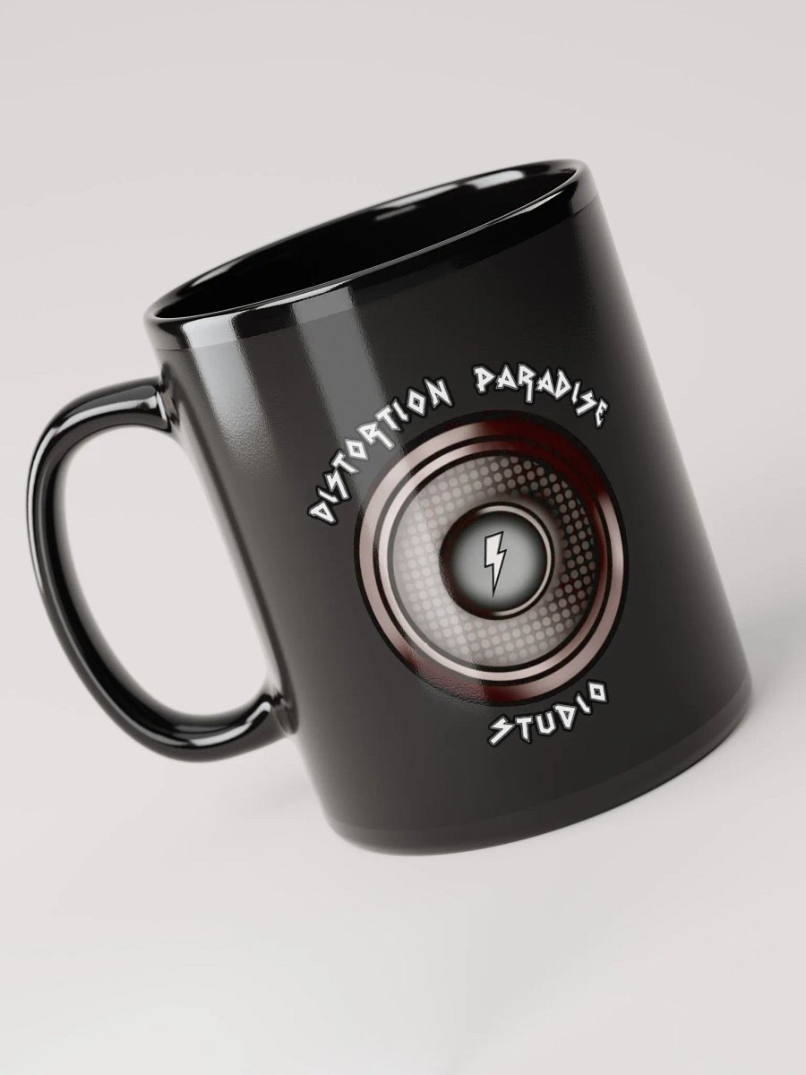 MegaRocker Horns Up Silver Logo Mug product image (3)