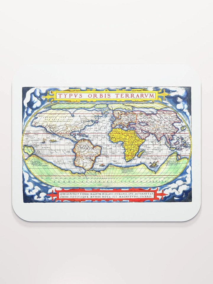 Theatrum Orbis Terrarum 1572 Mouse Pad product image (1)