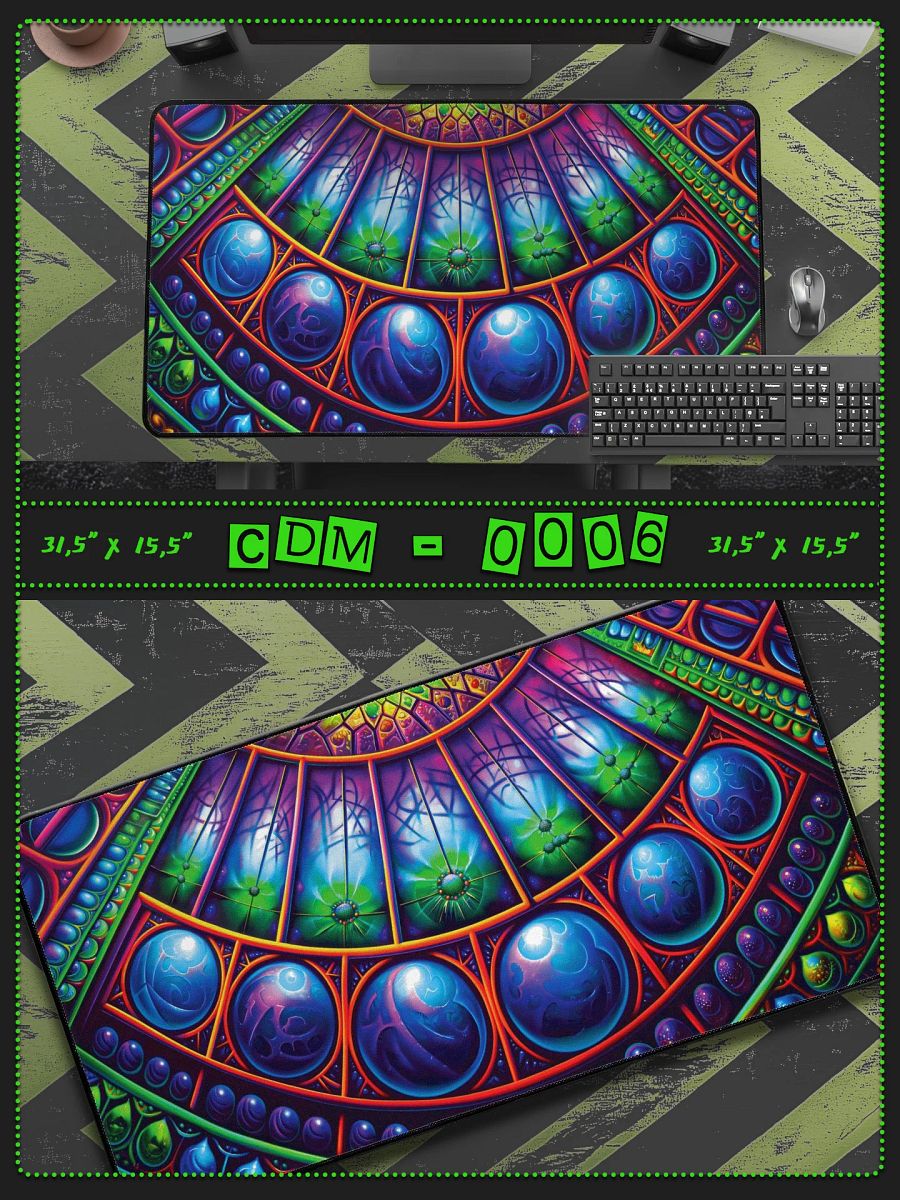 Desk Mat 15.5" x 31.5" - #CDM-0006 product image (1)