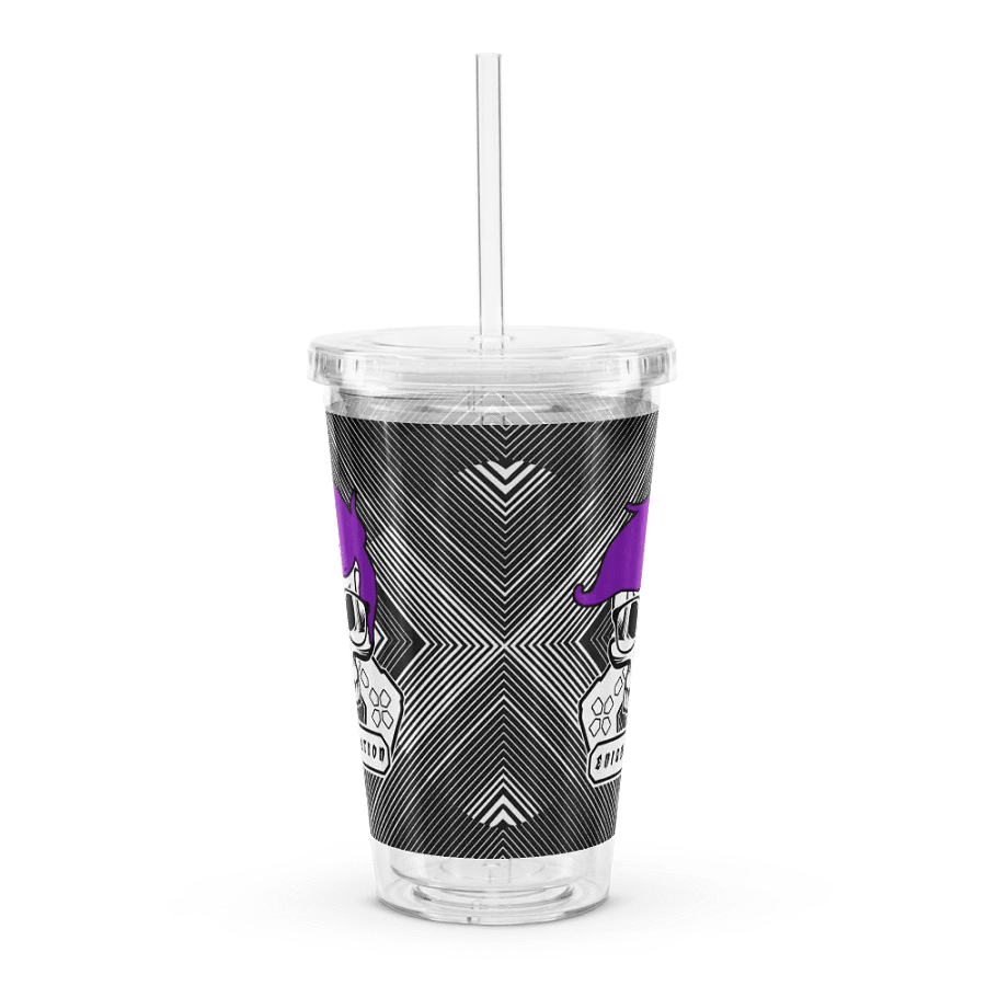 Enigma Nation Double Wall Clear Plastic Tumbler (16 oz) product image (3)