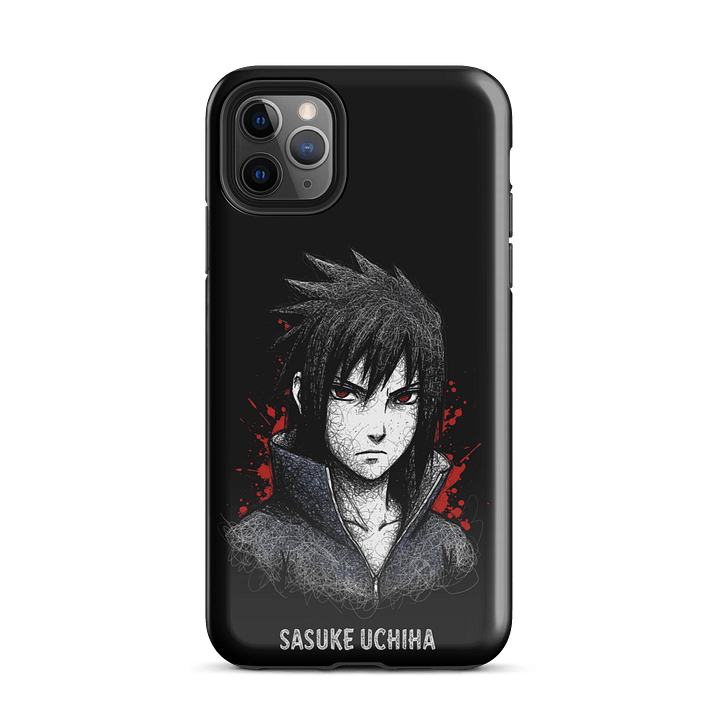 Sasuke Uchiha: Avenger's Gaze Phone Case product image (26)