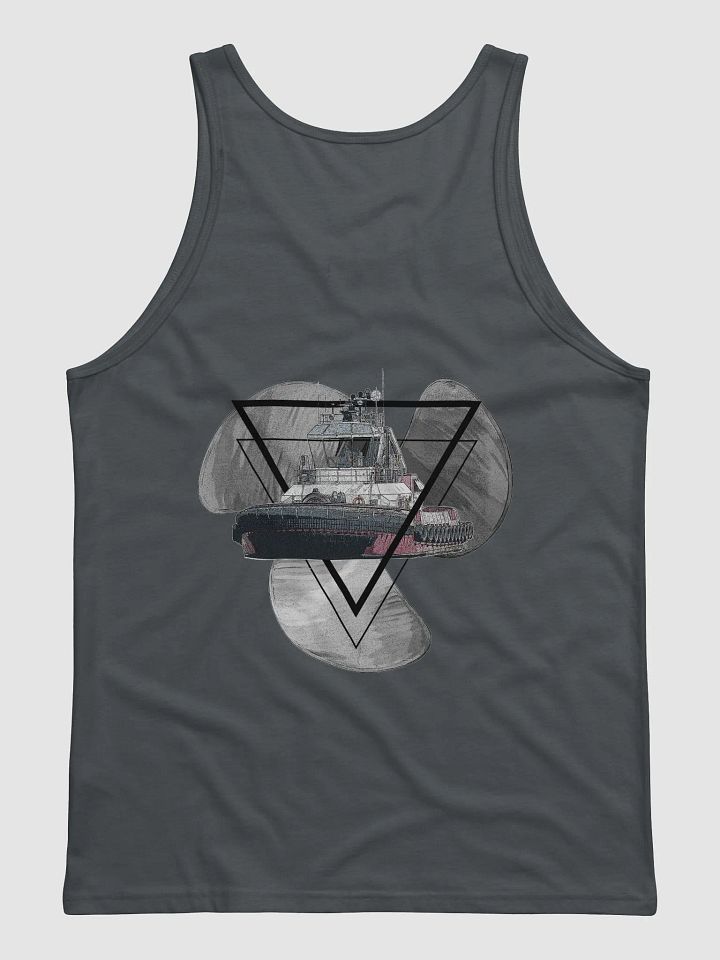 Three blade prop triangle Athena tug Comfort Tank product image (1)