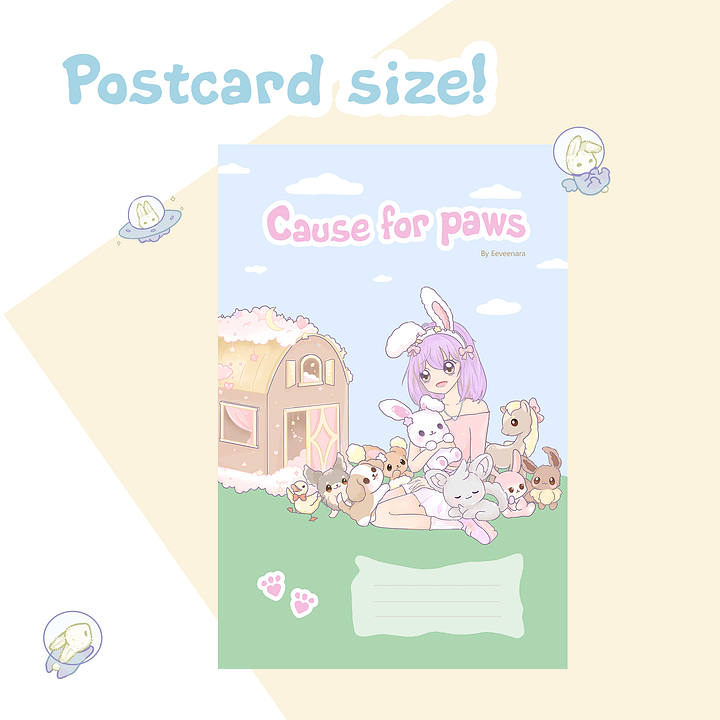 Cause For Paws Autographed Souvenir Card product image (2)