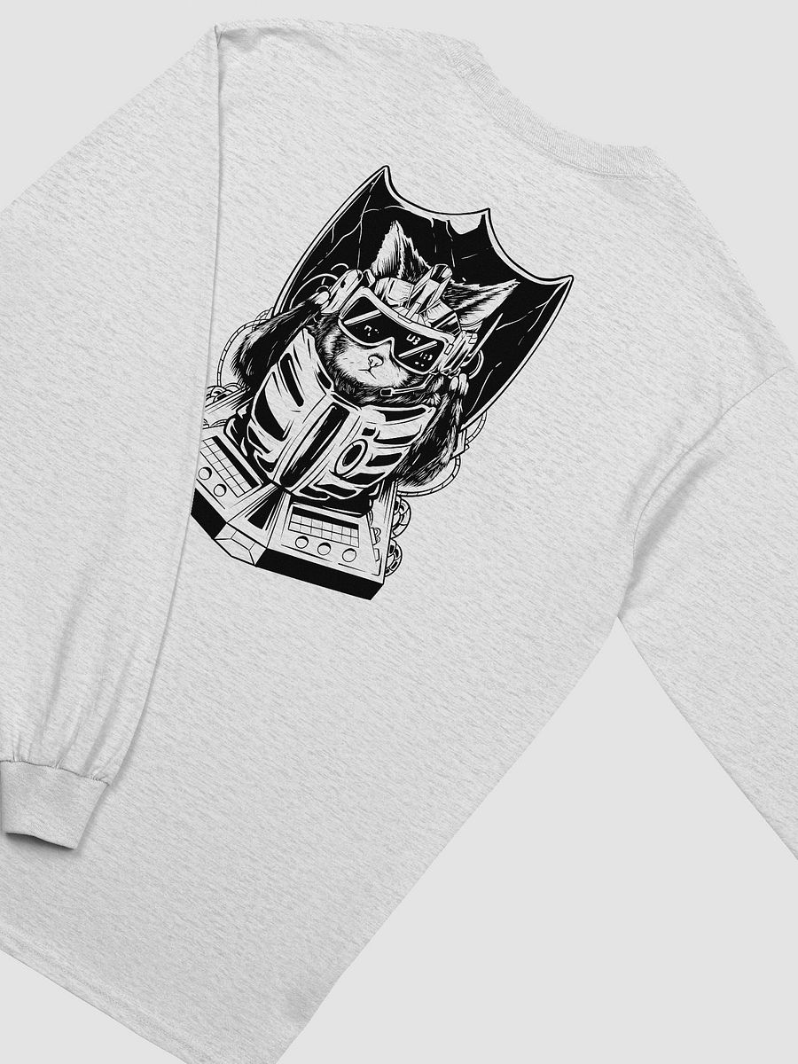 Techno Cat || Gildan Long Sleeve T-Shirt product image (4)
