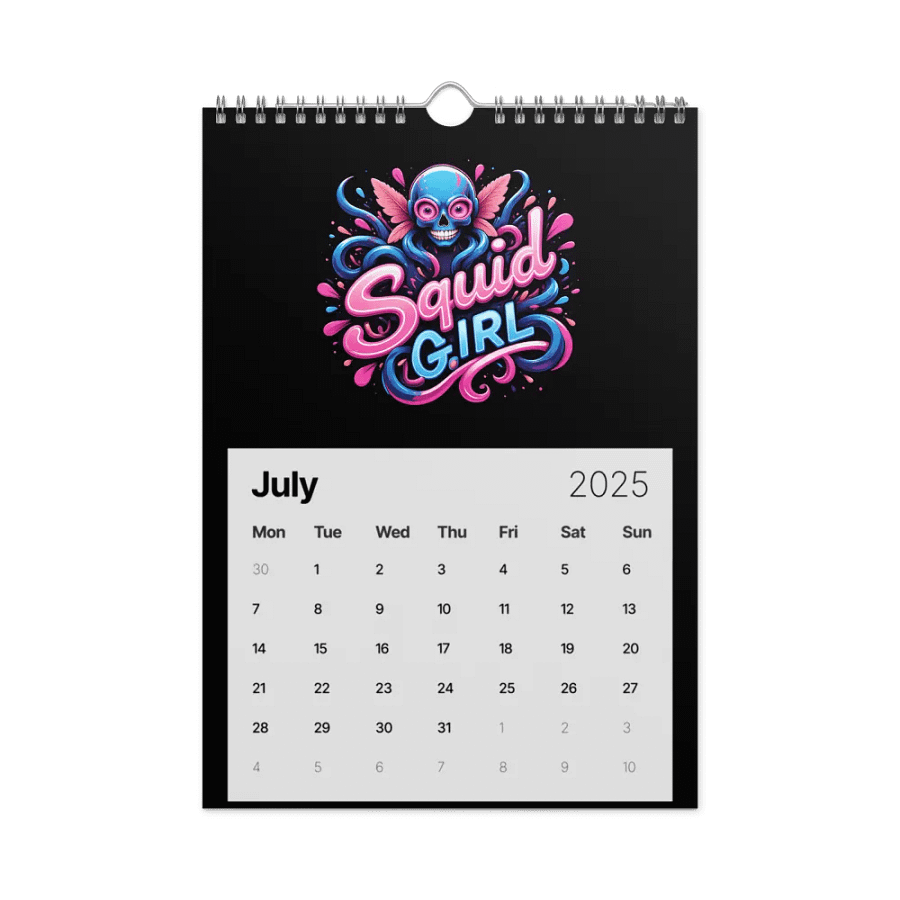 Squid Girl - Wall Calendar (2025) product image (7)