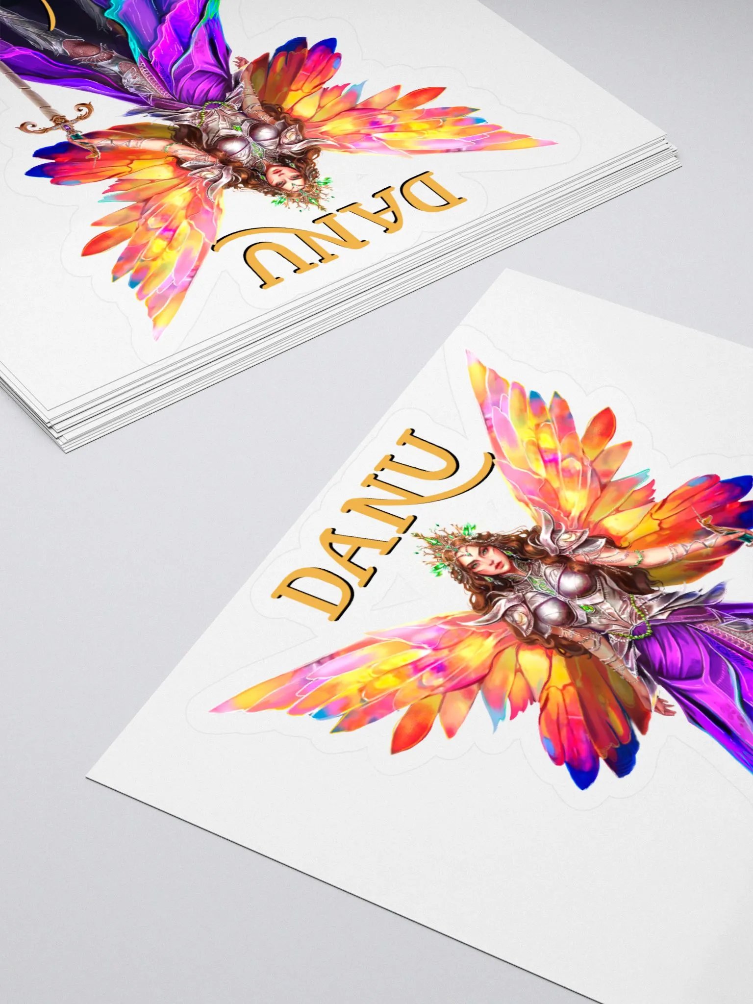 DANU - Myths of Gaea Campaign Kiss Cut Stickers product image (4)