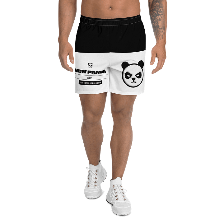 New Panda Zen Master Athletic Shorts product image (1)