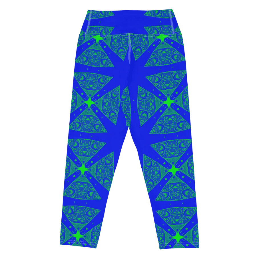 Geometric Gems Capri Leggings product image (2)