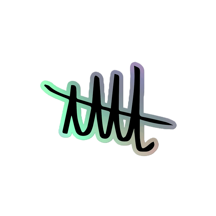 TTTT Holographic Sticker product image (2)