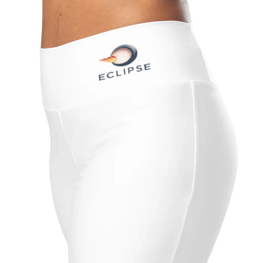 Eclipse Women's White Flare Leggings product image (2)