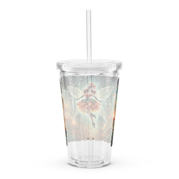 Enchanted Orange Lily Fairy Double Wall Tumbler product image (2)