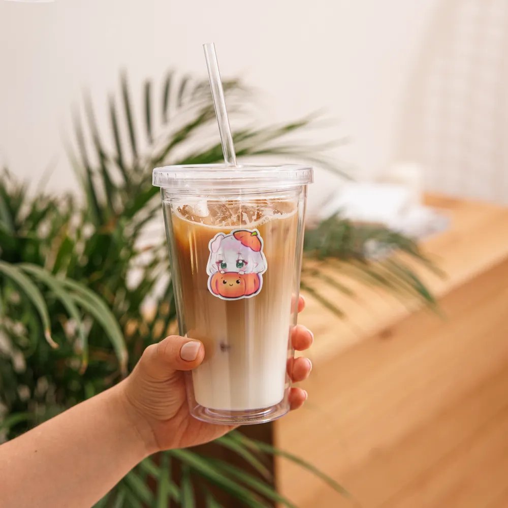 Nemxi's Pumpkin Peeker Double Wall Tumbler product image (11)