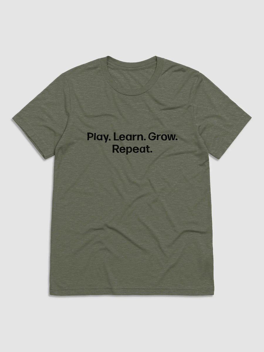 Signature Tee – “Play. Learn. Grow. Repeat.” product image (1)