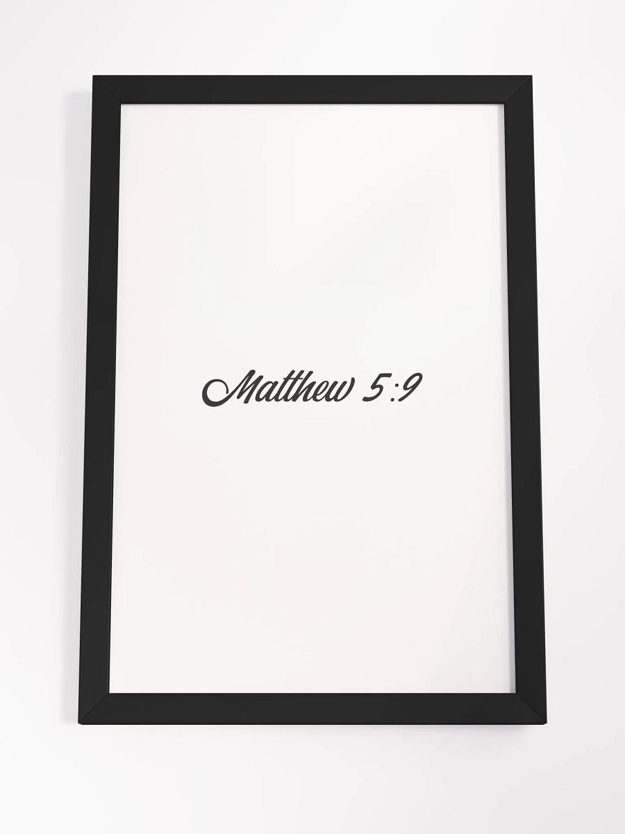 Bible Verse Matthew 5:9 product image (7)