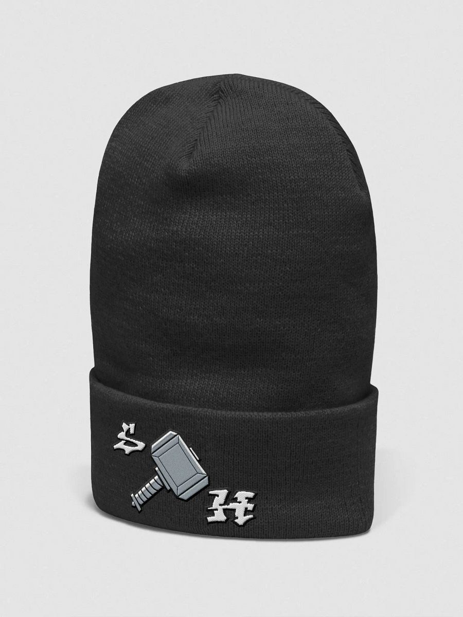Mighty Mjolnir Embroidered Beanie product image (18)