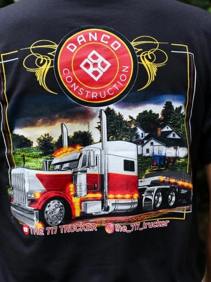 The 717 Trucker Black Tshirt product image (2)