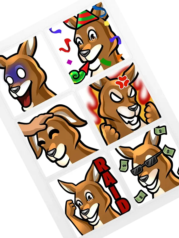 Emote Sticker Pack 3 product image (2)