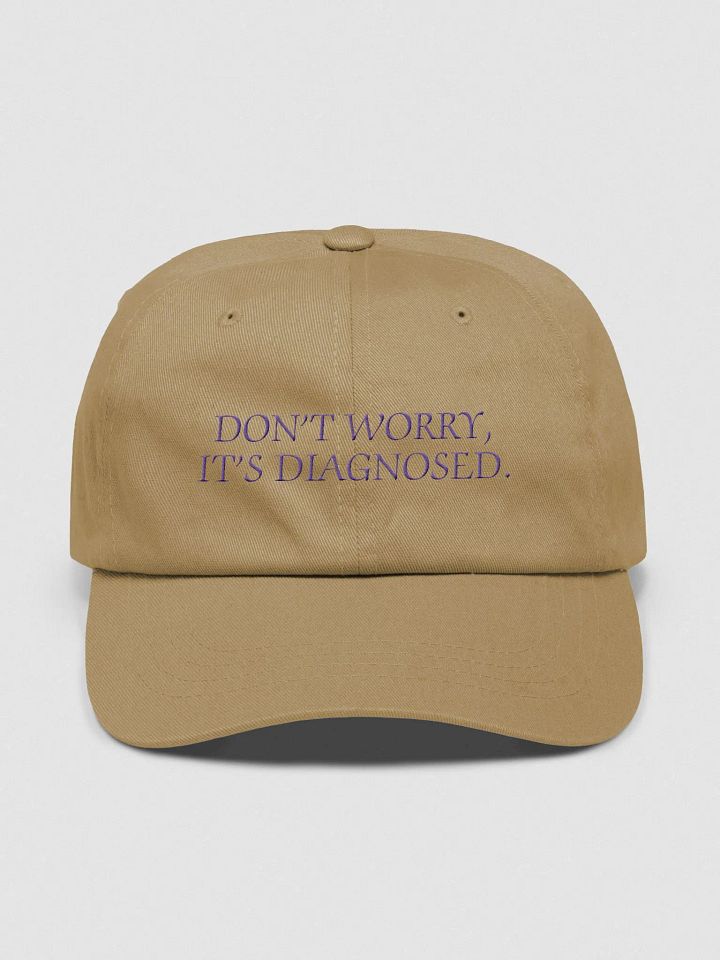 DW, IT'S DIAGNOSED. (purple thread) classic dad hat product image (25)