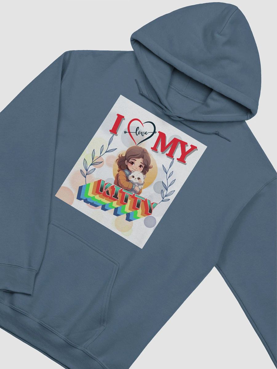 I Love my kitty design - Gildan Classic Hoodie product image (3)