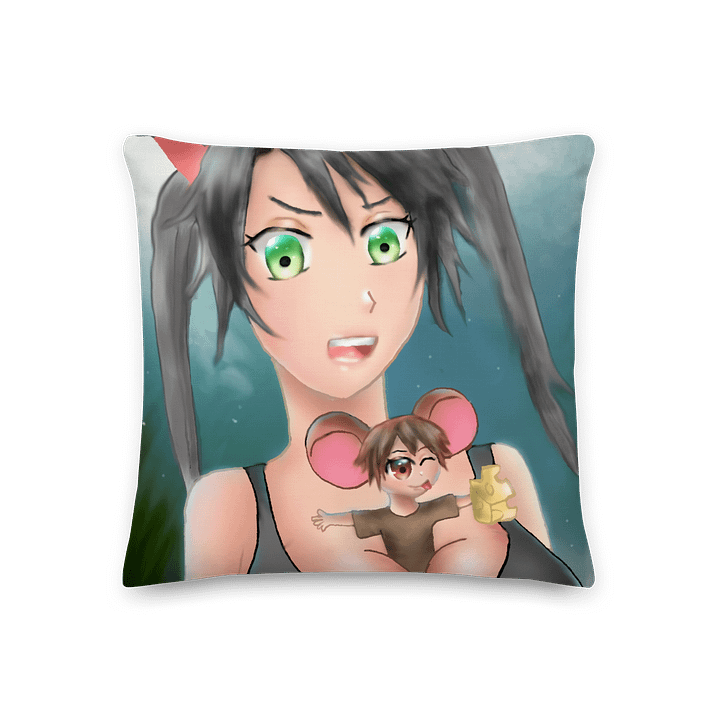 Tom and Jerry Genderbend pillow (art made by me) product image (1)