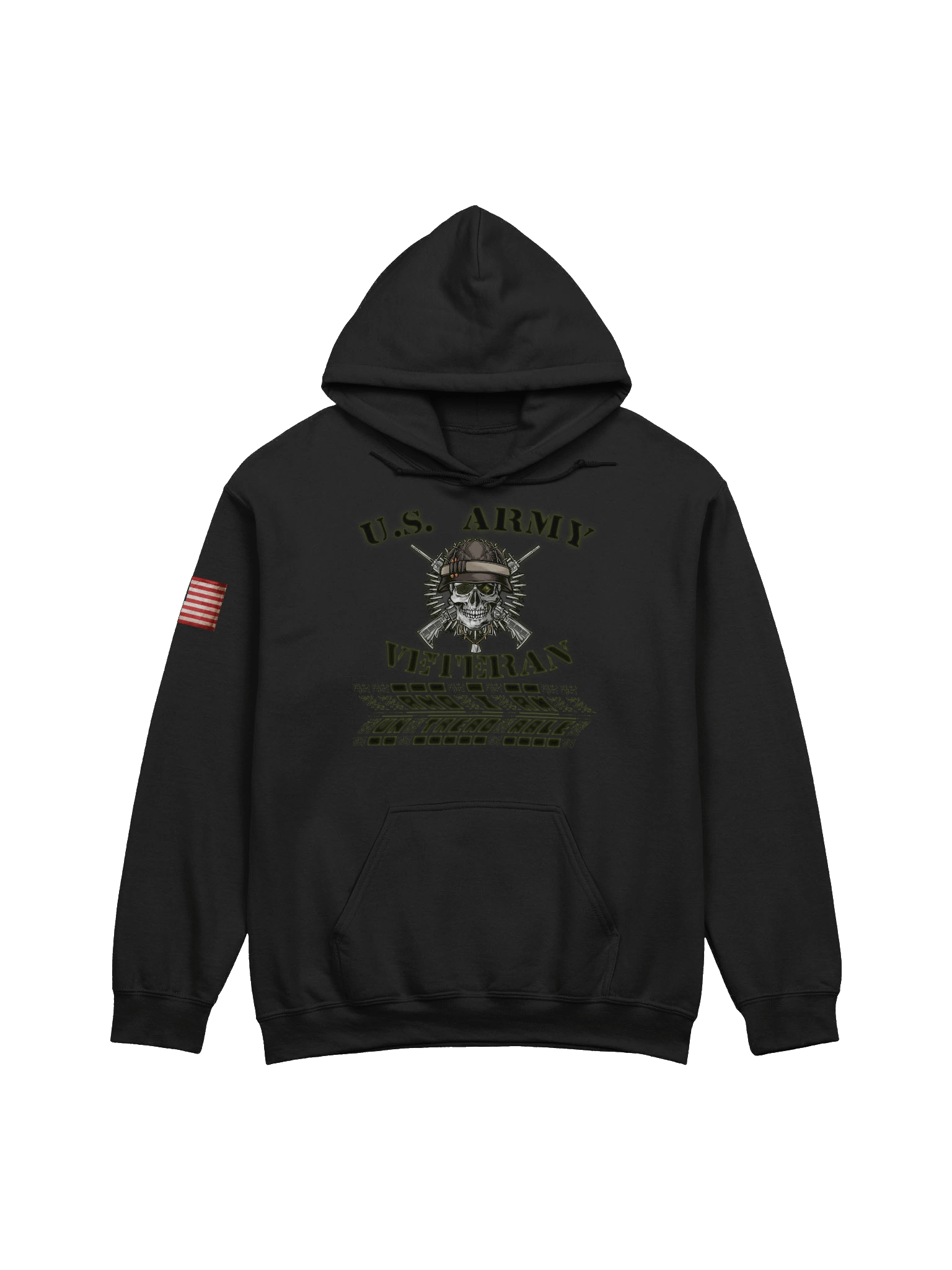 O.D. Green Mafia Gear (Untread Able) Army Hoodie product image (1)