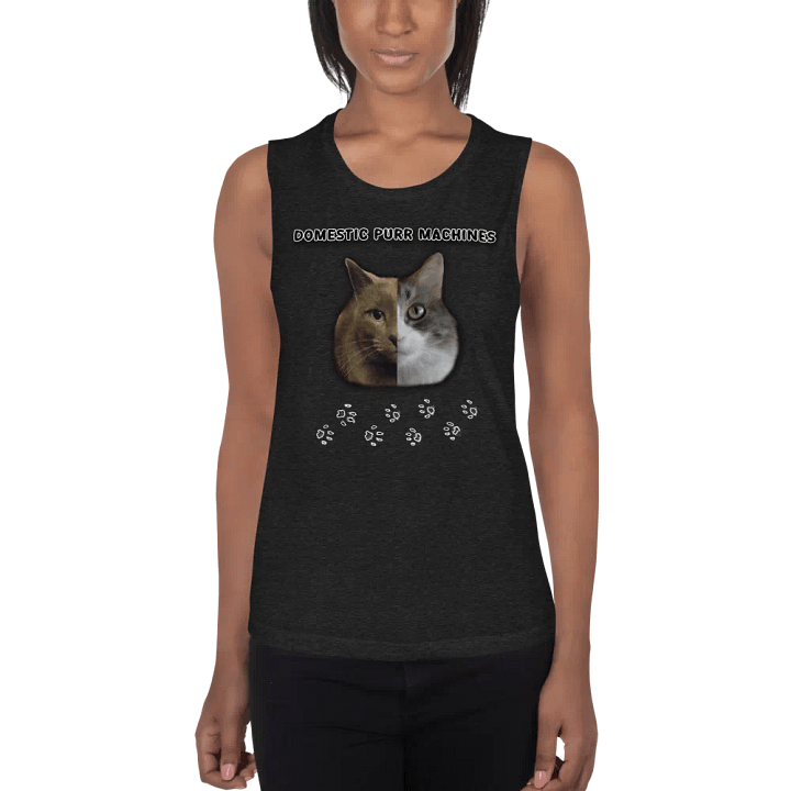 Domestic Purr Machines Flowy Muscle Tank product image (1)