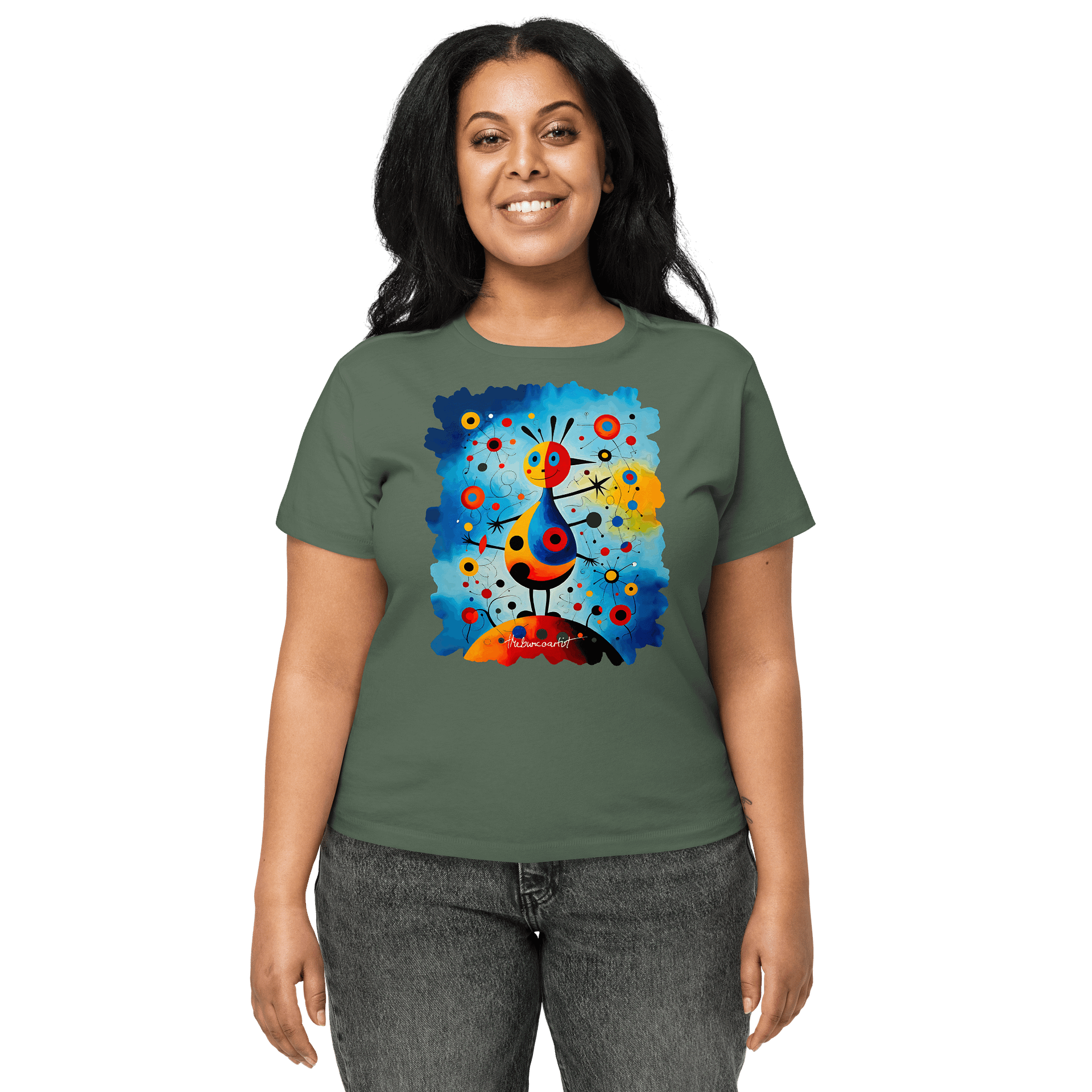 Cotton Heritage Women's High-Waisted Tee product image (26)