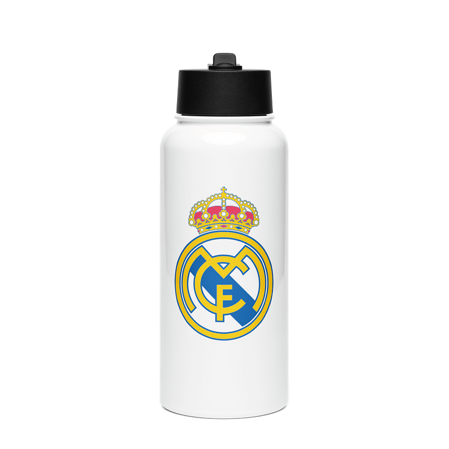 Real Madrid Stainless Steel Water Bottle product image (1)