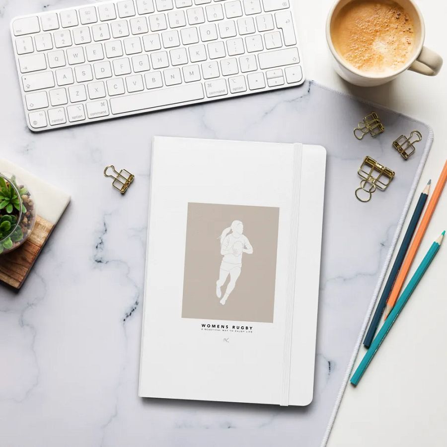 WOMENS RUGBY Hardcover Notebook "vanilla" product image (7)